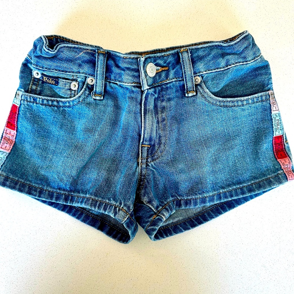 Polo Ralph Lauren Girls Vintage Jean Shorts